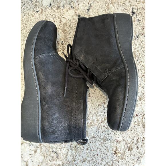 Dansko Ellen Burnished Suede Black Boots size 41 10.5/11 - Picture 2 of 8